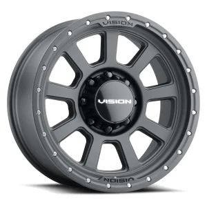 Vision Wheel Off-Road – 350 OJOS – Black – 17″x9″ -12mm – All weather Wheels – 350-7981SB-12